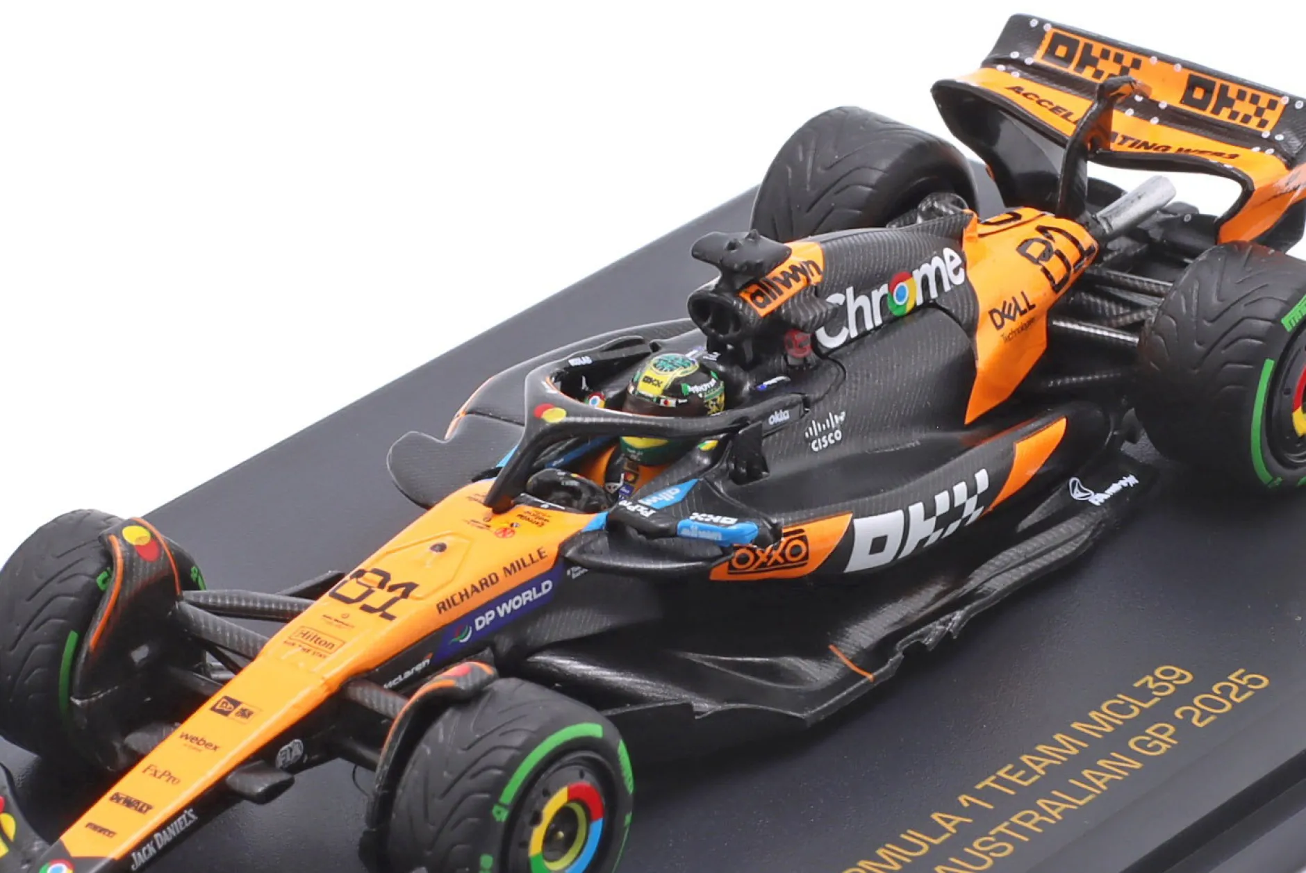 Oscar Piastri McLaren MCL39 #81 Australien GP Formel 1 2025 1:64 Minichamps