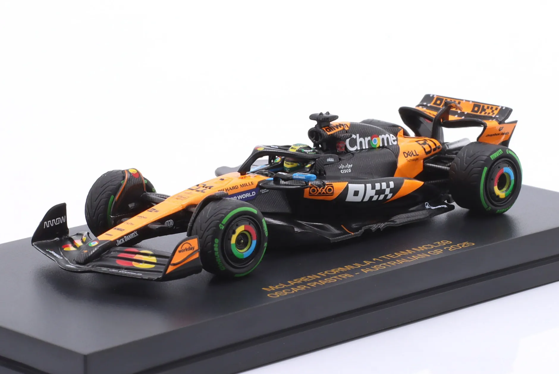 Oscar Piastri McLaren MCL39 #81 Australien GP Formel 1 2025 1:64 Minichamps