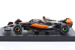 Oscar Piastri McLaren MCL60 #81 British GP Formel 1 2023 1:43 Bburago
