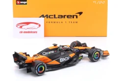 Oscar Piastri McLaren MCL38 #81 Miami GP Formel 1 2024 1:24 Bburago