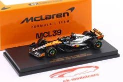 Oscar Piastri McLaren MCL39 #81 2nd British GP Formel 1 2025 1:64 Minichamps