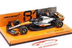 Oscar Piastri McLaren MCL39 #81 2nd British GP Formel 1 2025 1:43 Minichamps