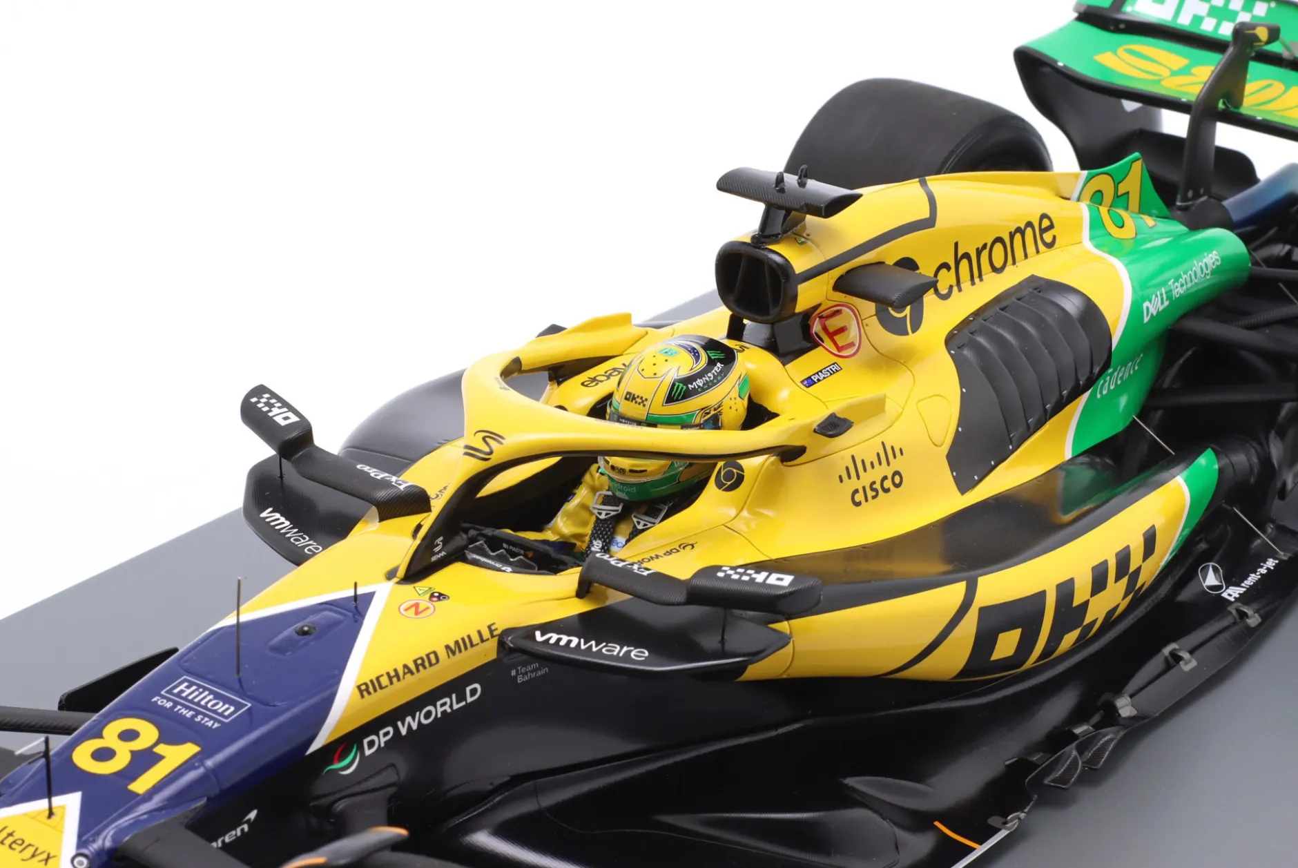 Oscar Piastri McLaren MCL38 #81 2nd Monaco GP Formel 1 2024 1:12 Spark