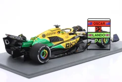 Oscar Piastri McLaren MCL38 #81 2nd Monaco GP Formel 1 2024 1:12 Spark
