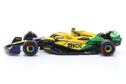 Oscar Piastri McLaren MCL38 #81 2nd Monaco GP Formel 1 2024 1:43 Bburago