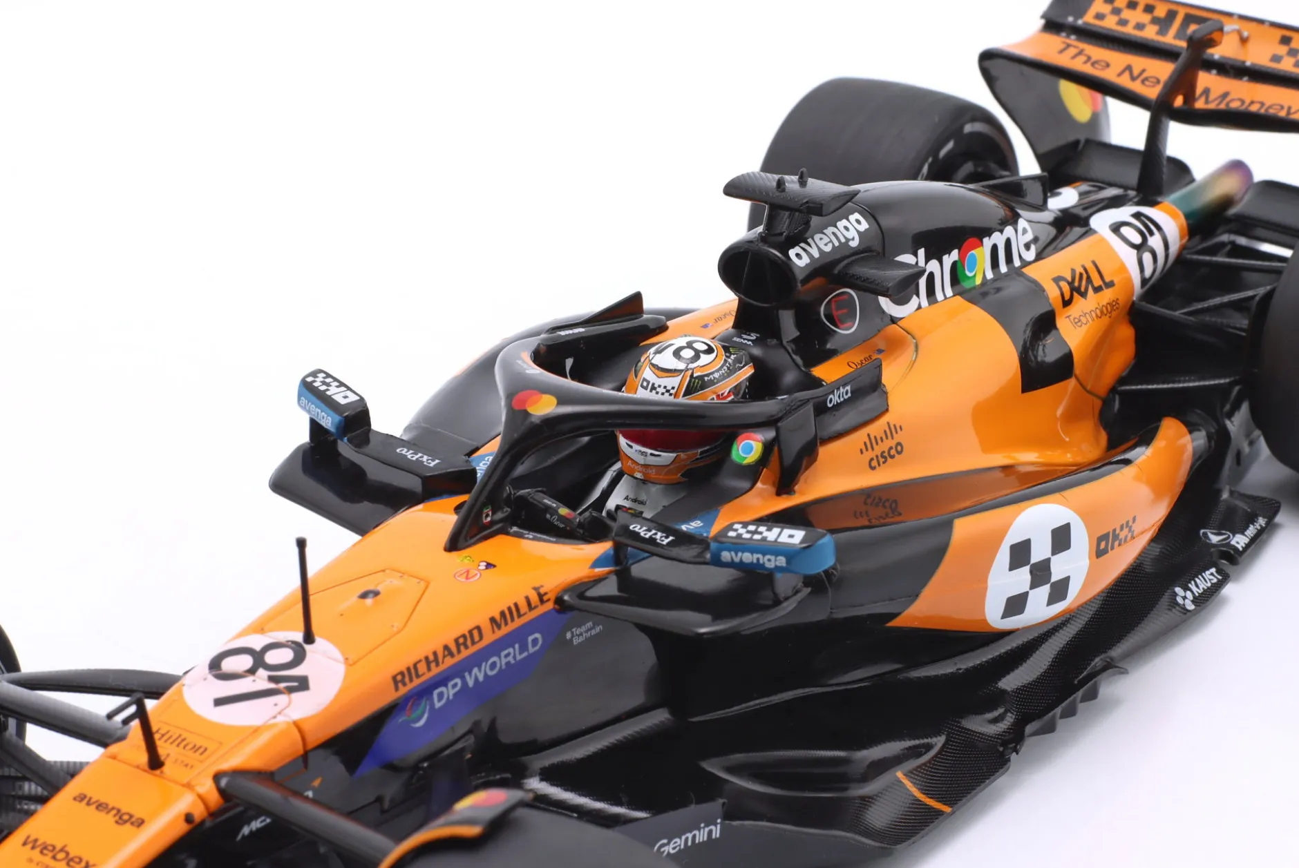 Oscar Piastri McLaren MCL39 #81 3rd Monaco GP Formel 1 2025 1:18 Solido