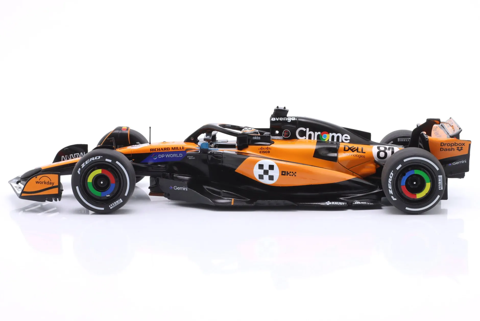 Oscar Piastri McLaren MCL39 #81 3rd Monaco GP Formel 1 2025 1:18 Solido