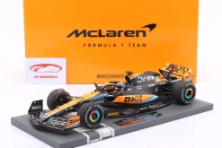 Oscar Piastri McLaren MCL60 #81 8th Australien GP Formel 1 2023 1:18 Minichamps