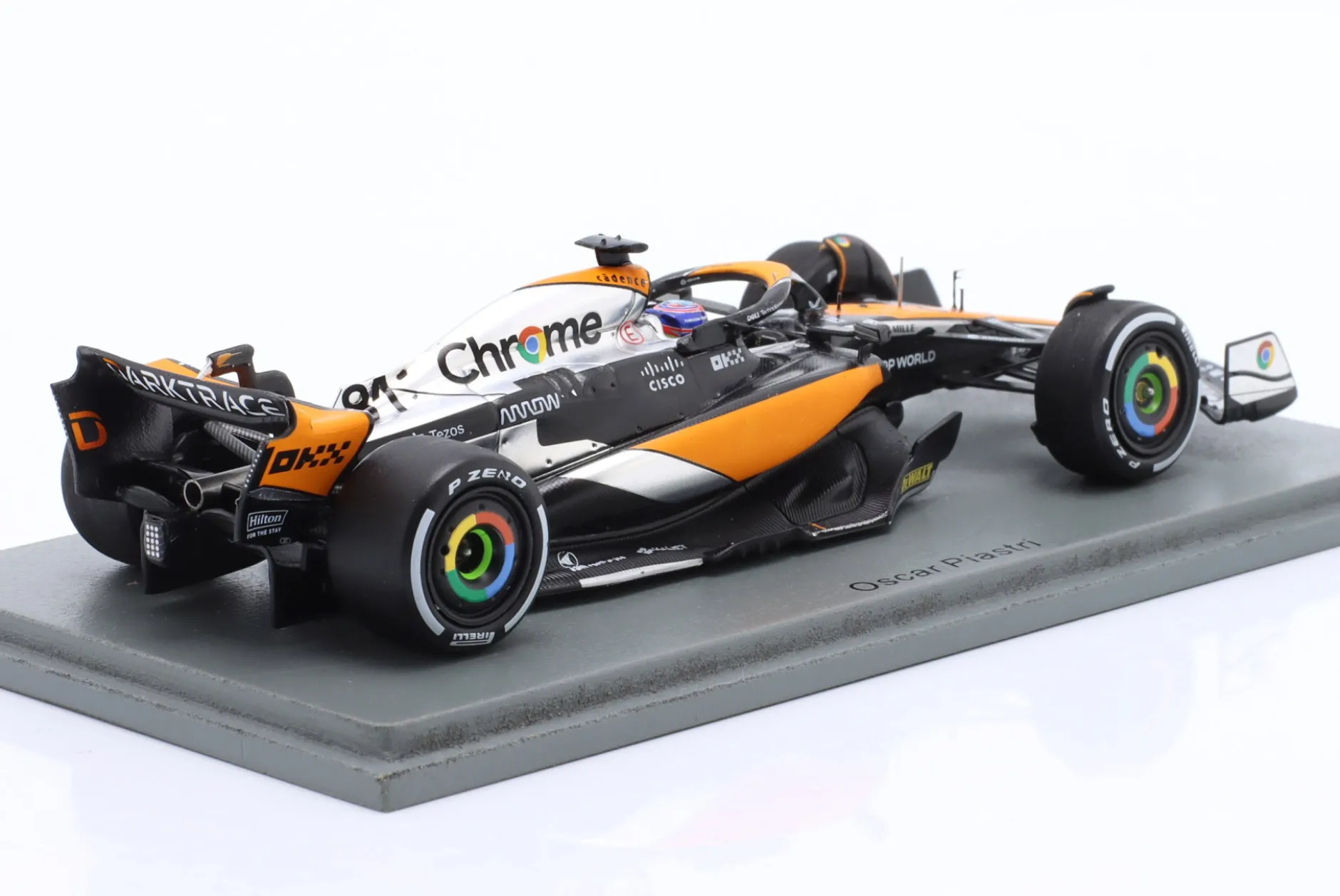 Oscar Piastri McLaren MCL60 #81 4th British GP Formel 1 2023 1:43 Spark