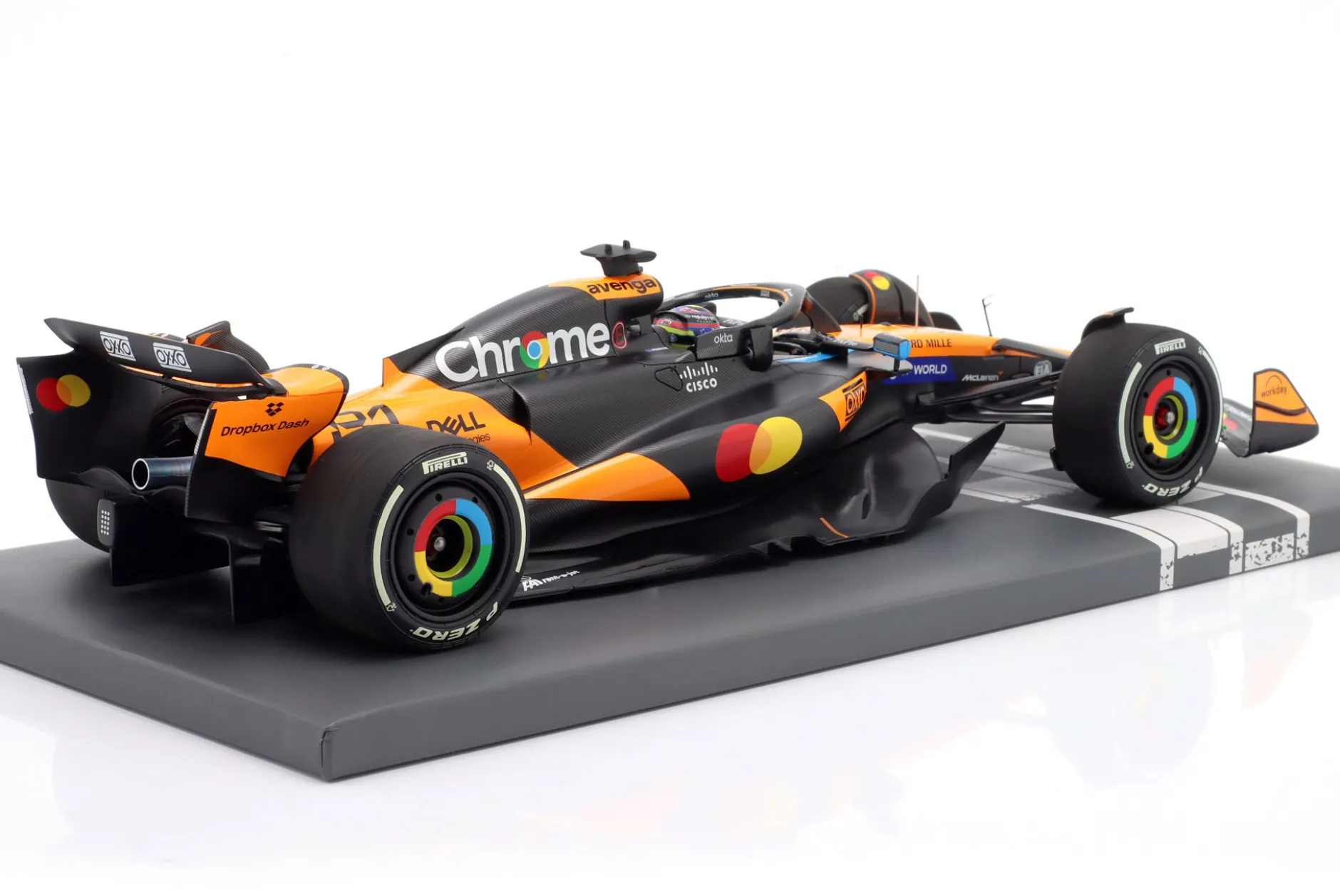 Oscar Piastri MCL39 #81 Sieger China GP Formel 1 2025 1:18 Minchamps