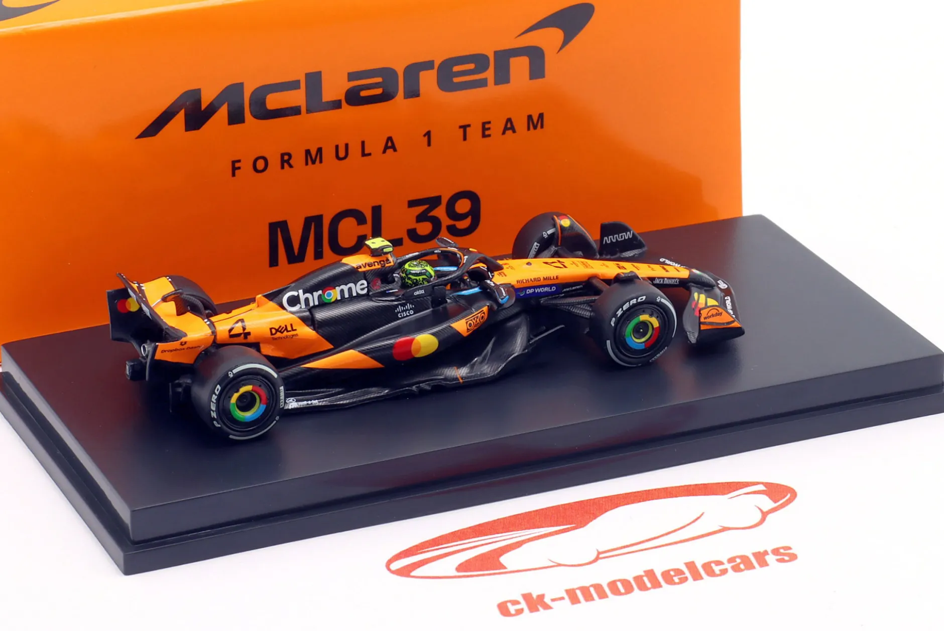 Oscar Piastri MCL39 #81 Sieger China GP Formel 1 2025 1:64 Minchamps