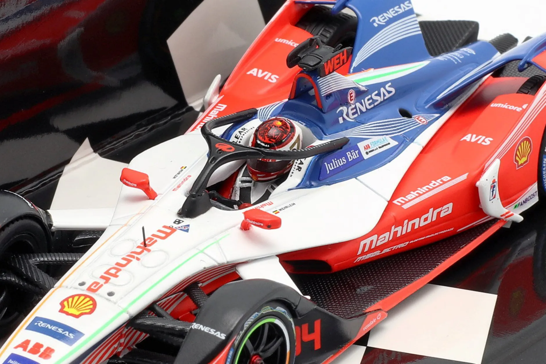 Pascal Wehrlein Mahindra M5Electro #94 Formel E Saison 2018/19 1:43 Minichamps