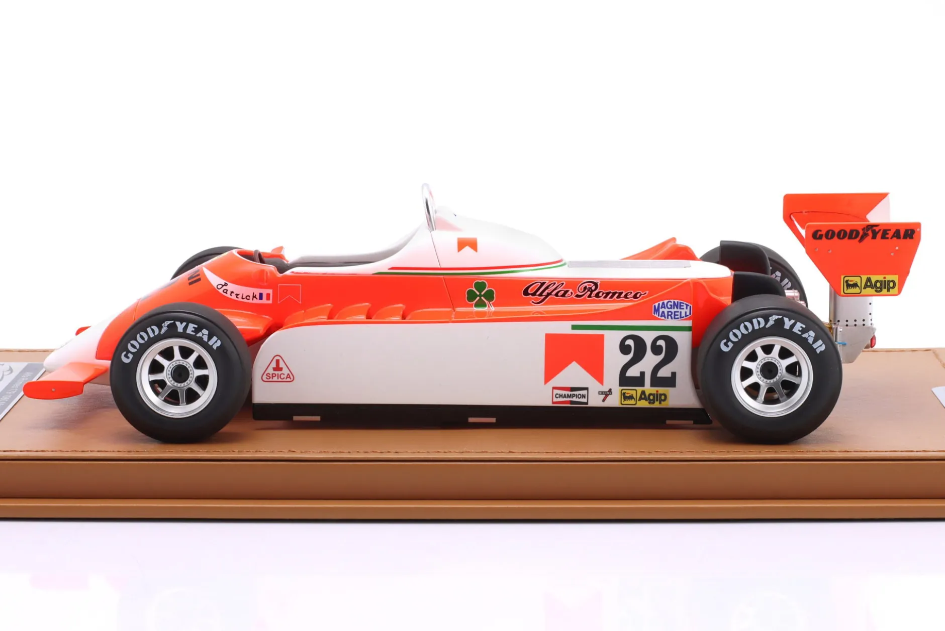 Patrick Depailler Alfa Romeo 179 #22 Monaco GP Formel 1 1980 1:18 Tecnomodel