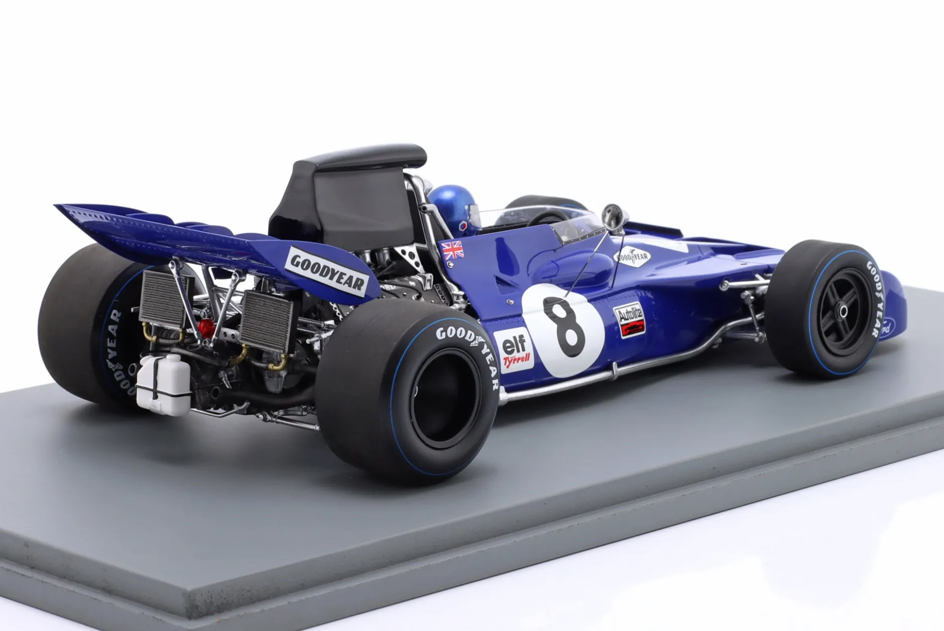 Patrick Depailler Tyrrell 004 #8 Frankreich GP Formel 1 1972 1:18 Spark