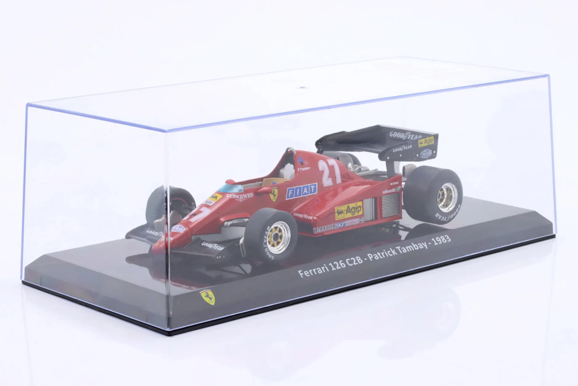 Patrick Tambay Ferrari 126C2B #27 Formel 1 1983 1:24 Premium Collectibles