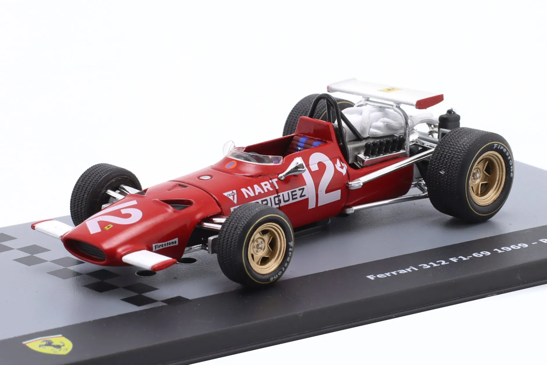 Pedro Rodriguez Ferrari 312 #12 Formel 1 1969 1:43 Altaya