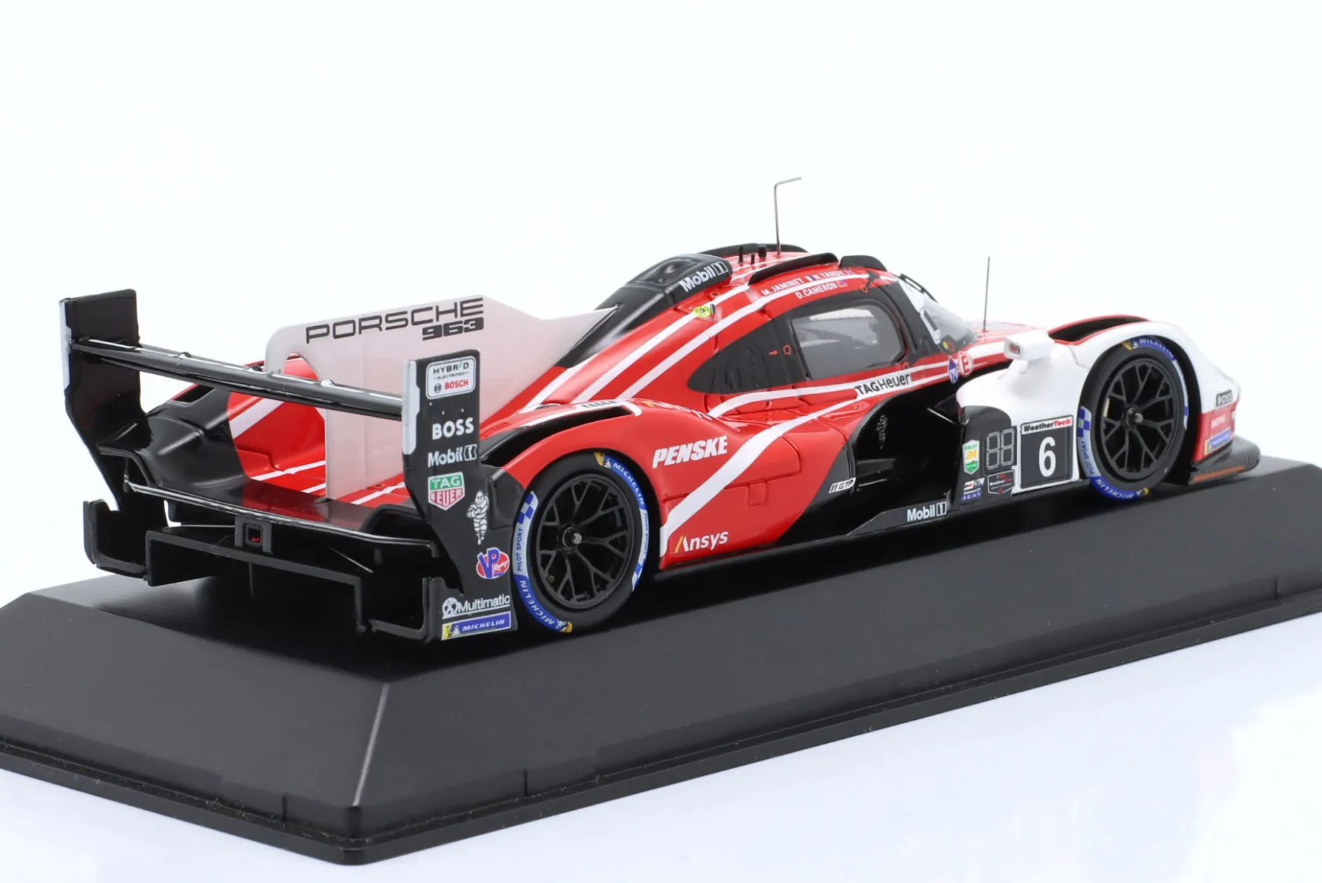 Penske Porsche 963 #6 24h Daytona 2023 Cameron, Jaminet, Tandy 1:43 Spark