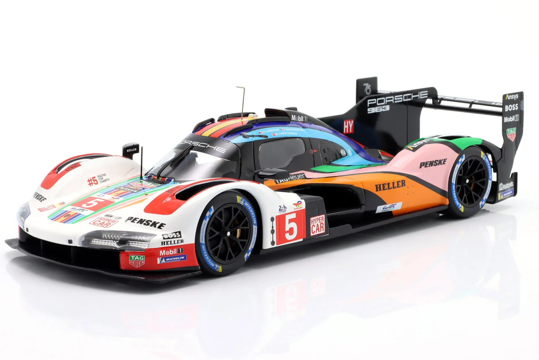 Penske Porsche 963 #5 24h LeMans 2023 Cameron, Christensen, Makowiecki 1:18 Ixo