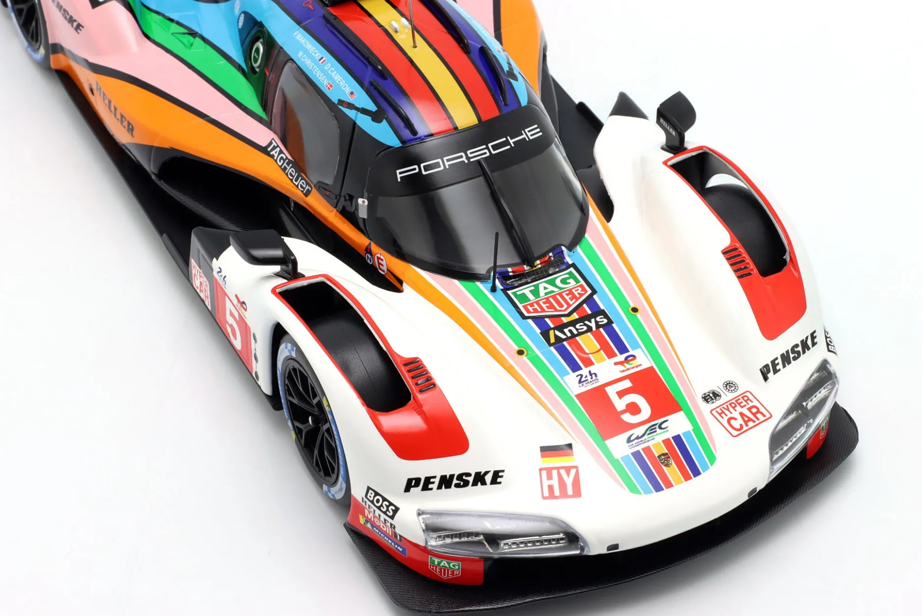 Penske Porsche 963 #5 24h LeMans 2023 Cameron, Christensen, Makowiecki 1:18 Ixo