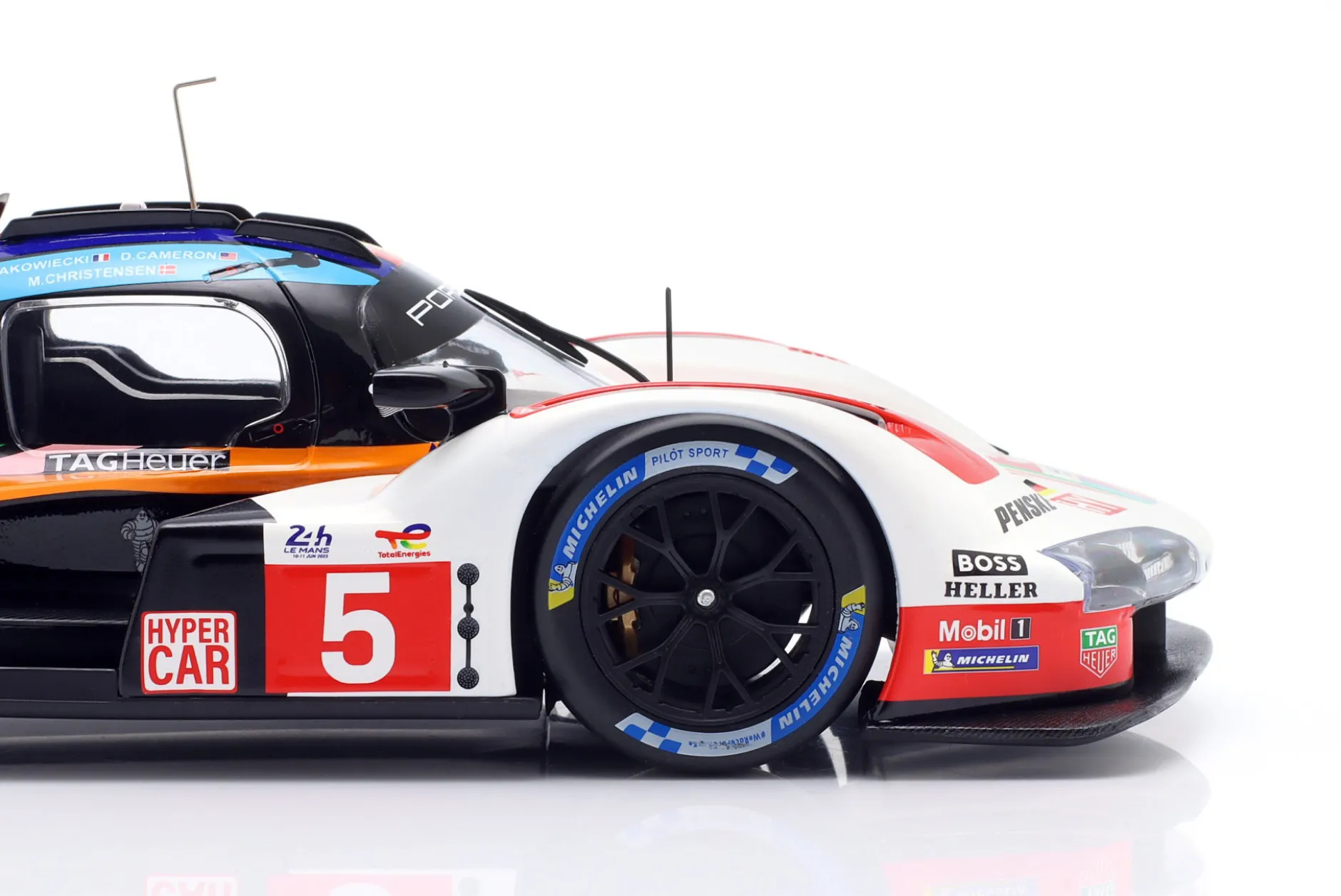 Penske Porsche 963 #5 24h LeMans 2023 Cameron, Christensen, Makowiecki 1:18 Ixo