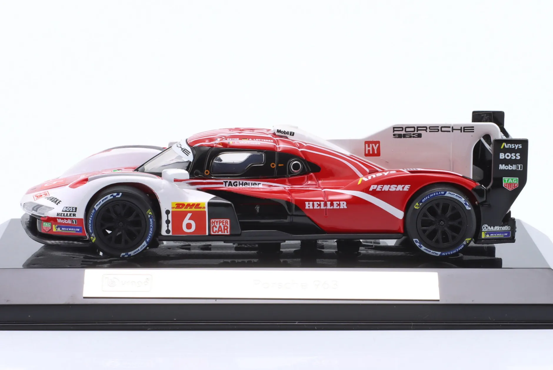 Penske Porsche 963 #6 24h LeMans 2023 Estre, Lotterer, Vanthoor 1:43 Bburago