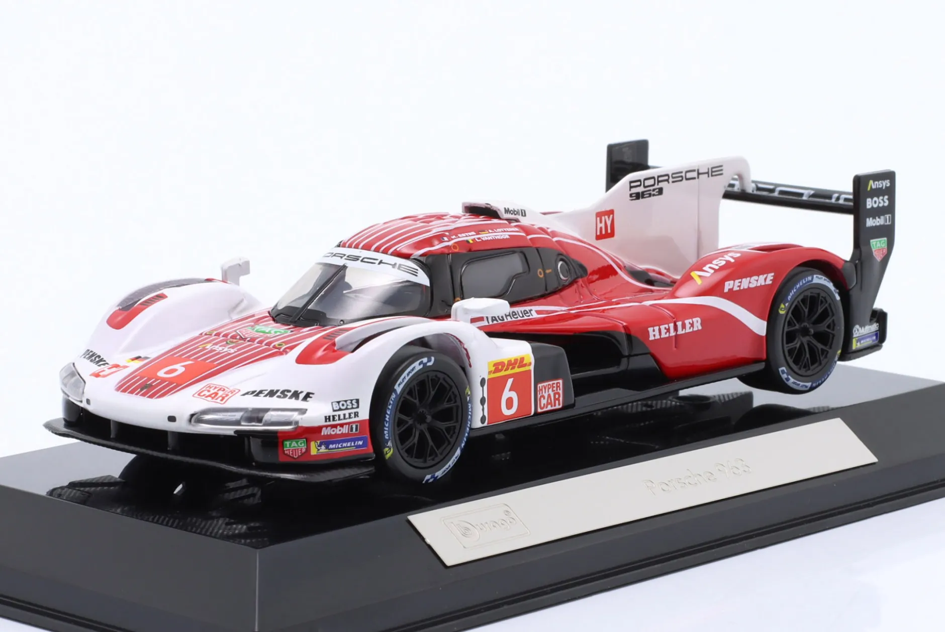 Penske Porsche 963 #6 24h LeMans 2023 Estre, Lotterer, Vanthoor 1:43 Bburago