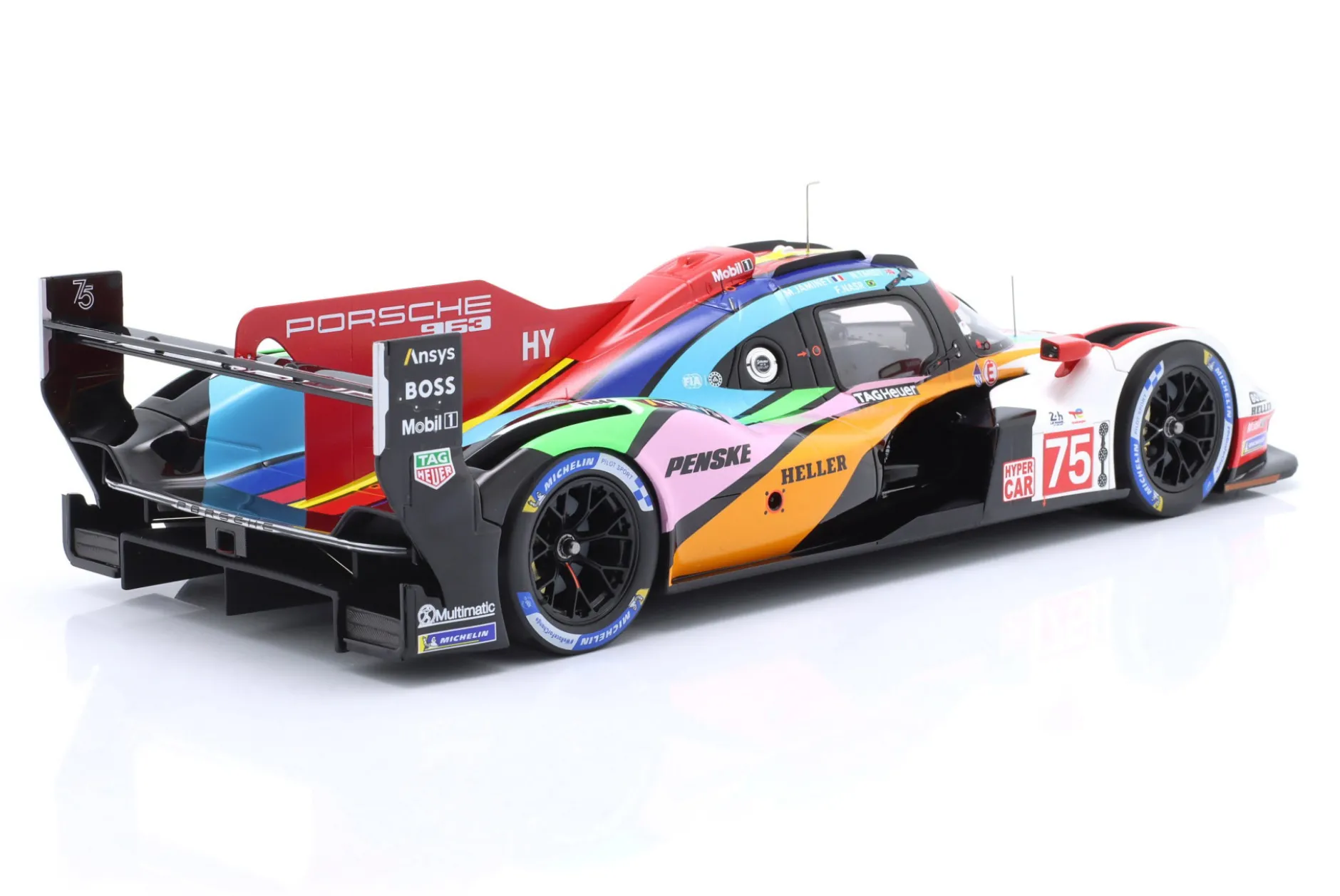 Penske Porsche 963 #75 24h LeMans 2023 Jaminet, Nasr, Tandy 1:18 Spark