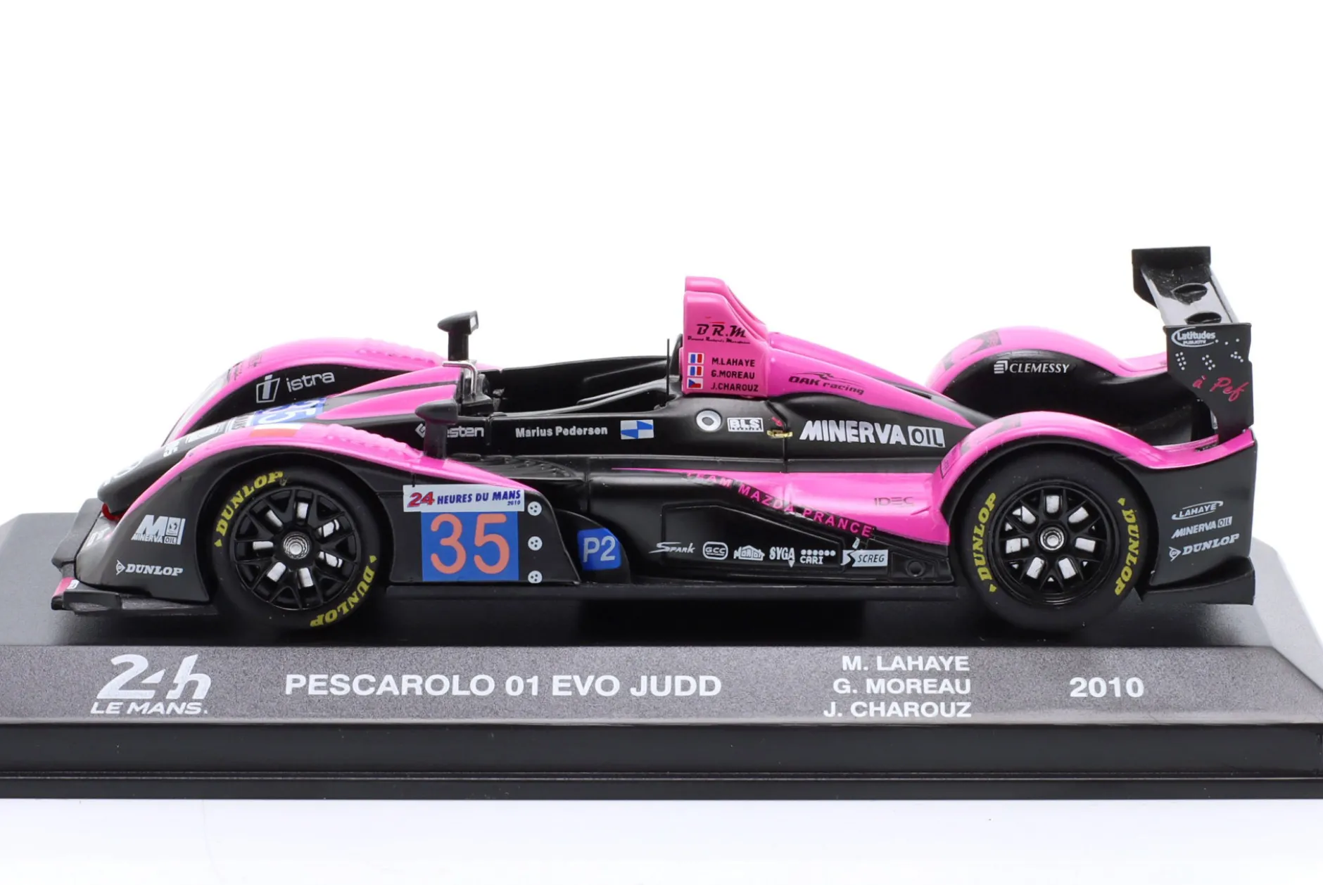 Pescarolo 01 #35 7th 24h LeMans 2010 Lahaye, Moreau, Charouz 1:43 Altaya