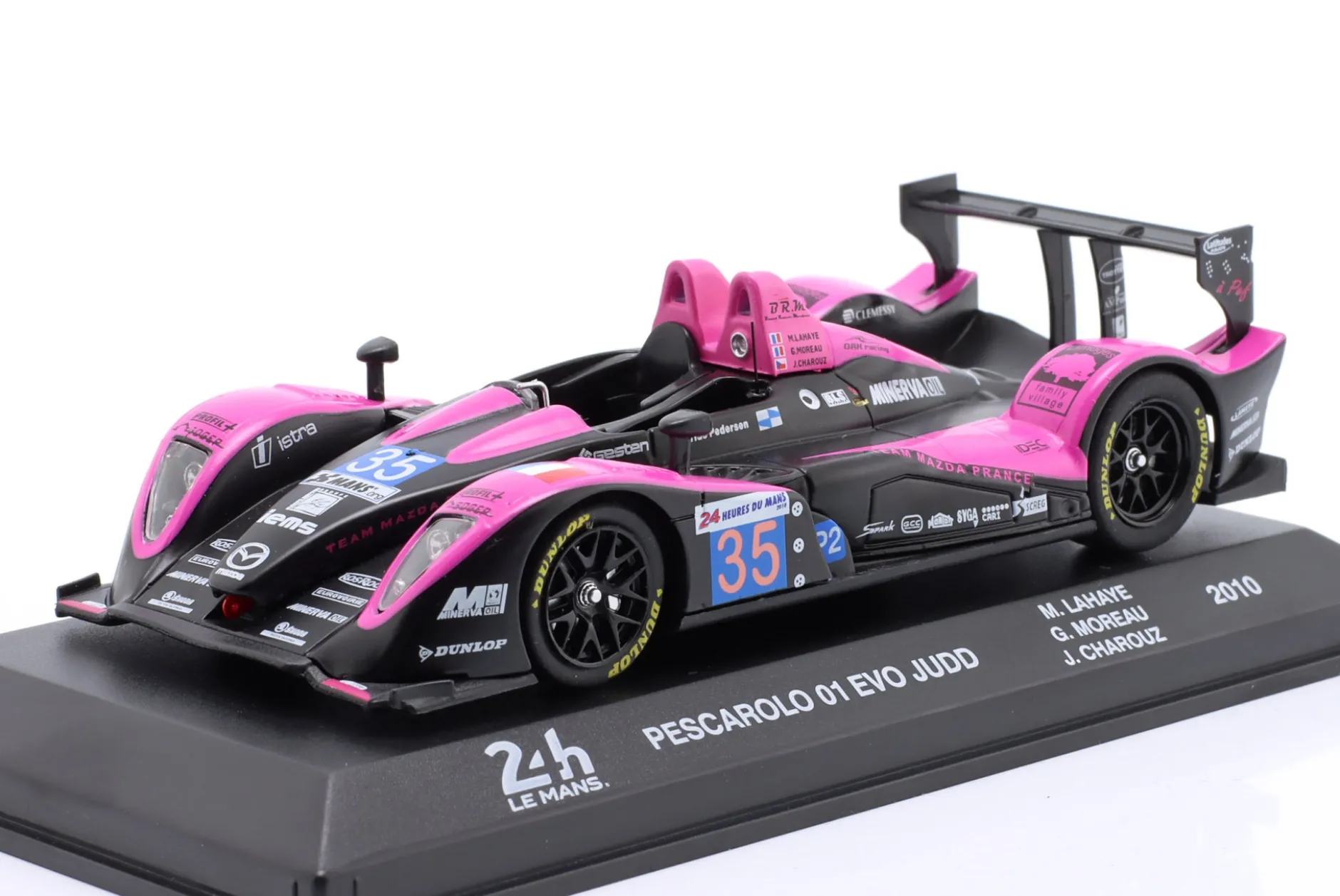 Pescarolo 01 #35 7th 24h LeMans 2010 Lahaye, Moreau, Charouz 1:43 Altaya
