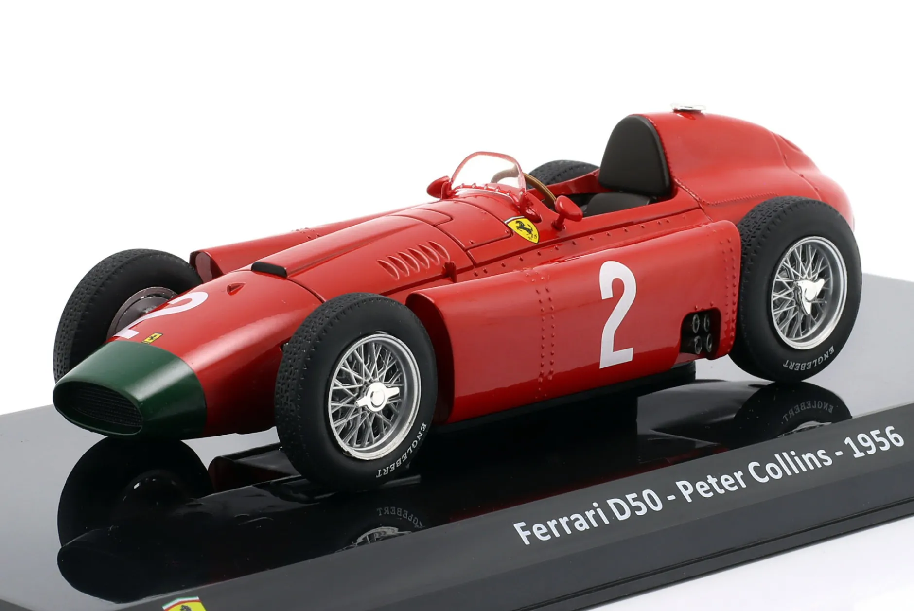Peter Collins Ferrari D50 #2 Formel 1 1956 1:24 Premium Collectibles