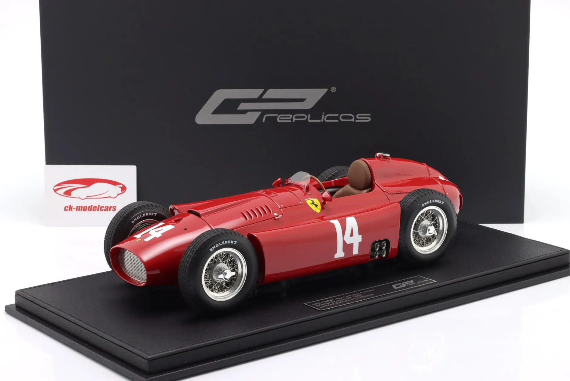 Peter Collins Ferrari D50 #14 Sieger Frankreich GP Formel 1 1956 1:12 GP Replicas