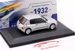 Peugeot 205 GTI Dimma Bodykit Baujahr 1992 grau 1:43 Solido