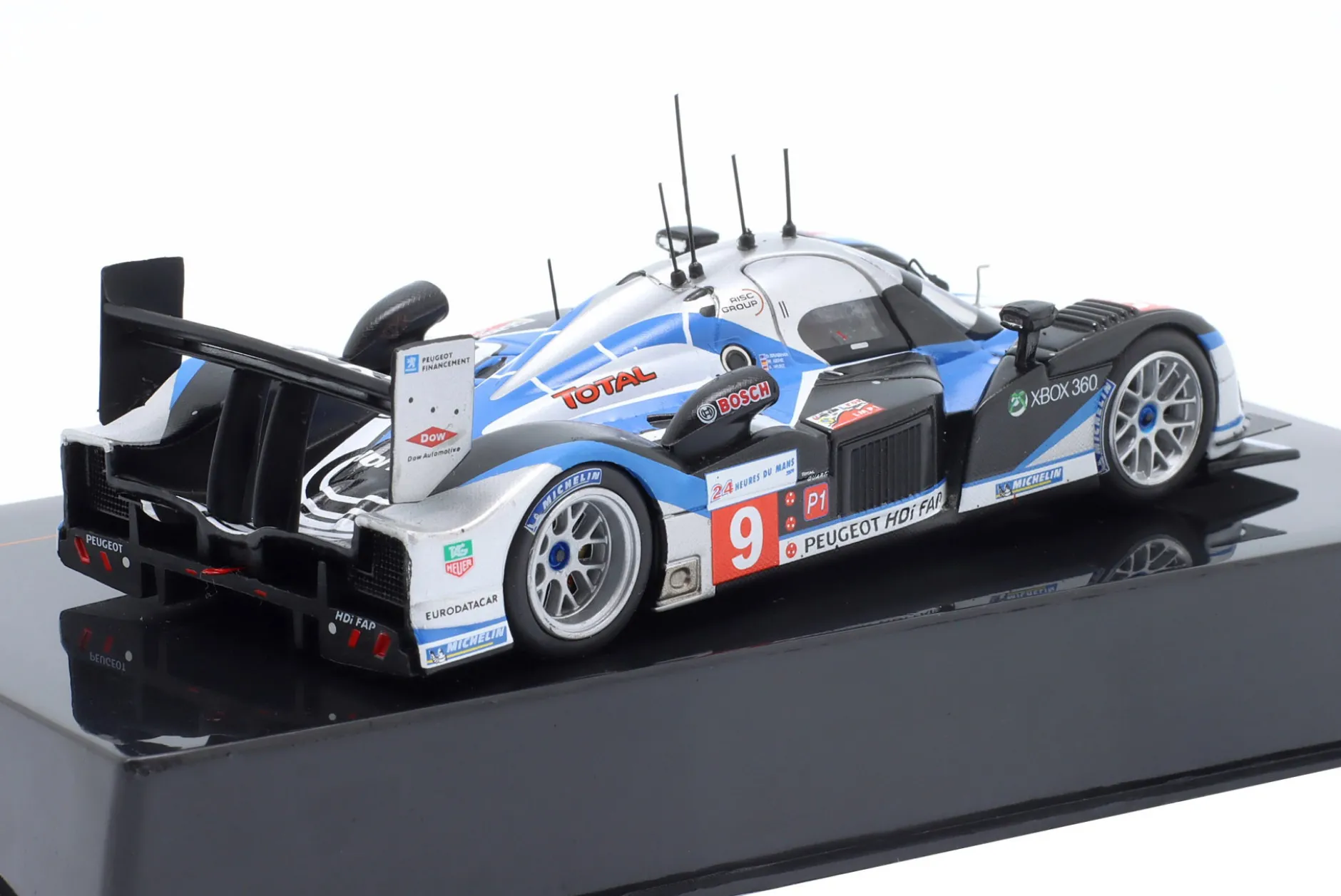 Peugeot 908 HDi FAP #9 Sieger 24h LeMans 2009 Brabham, Gene, Wurz 1:43 Ixo