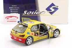 Peugeot 306 Maxi #12 9th Rallye du Condroz 1997 van de Wauwer, Vanderschueren 1:18 Solido