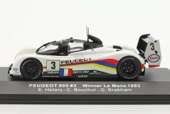 Peugeot 905 #3 Sieger 24h LeMans 1993 Helary, Bouchut, Brabham 1:43 Ixo