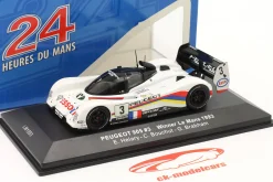 Peugeot 905 #3 Sieger 24h LeMans 1993 Helary, Bouchut, Brabham 1:43 Ixo