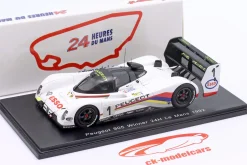 Peugeot 905 #1 Sieger 24h LeMans 1992 Warwick, Dalmas, Blundell 1:43 Spark