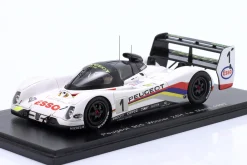 Peugeot 905 #1 Sieger 24h LeMans 1992 Warwick, Dalmas, Blundell 1:43 Spark
