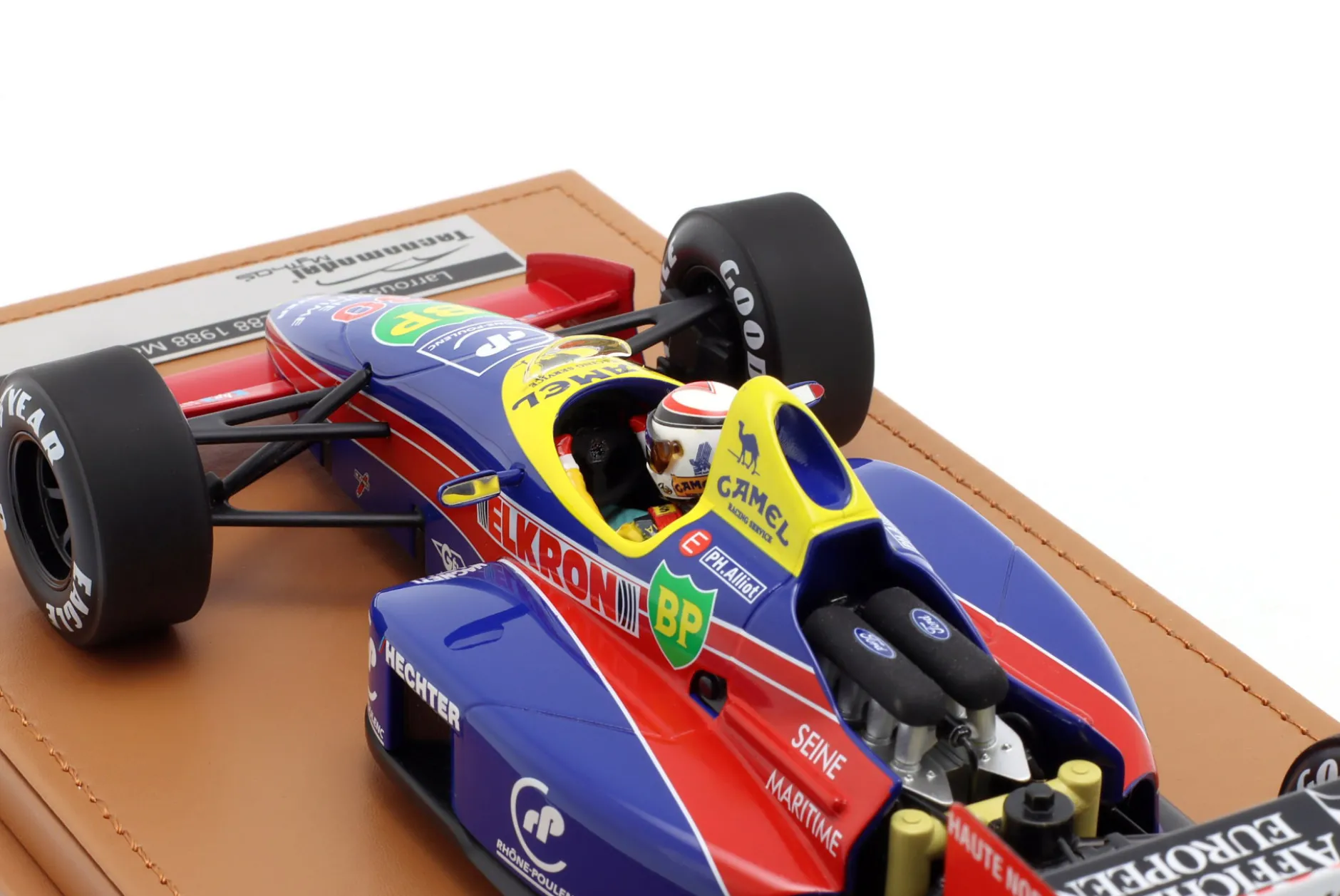 Philippe Alliot Lola LC88 #30 Monaco GP Formel 1 1988 1:18 Tecnomodel