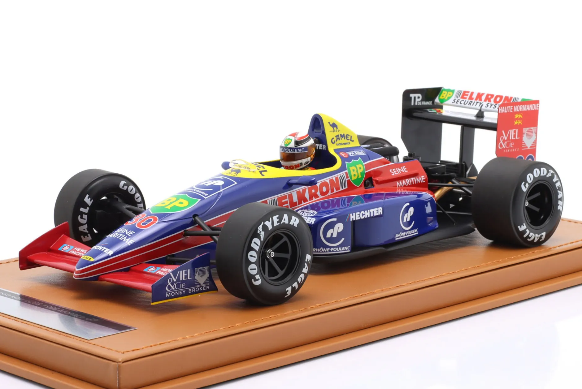 Philippe Alliot Lola LC88 #30 Monaco GP Formel 1 1988 1:18 Tecnomodel
