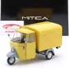 Piaggio Ape P501 Pick-Up Van geschlossen Baujahr 1979 gelb 1:18 MITICA