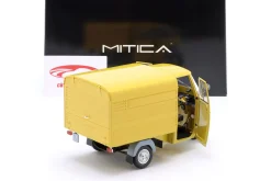 Piaggio Ape P501 Pick-Up Van geschlossen Baujahr 1979 gelb 1:18 MITICA