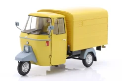 Piaggio Ape P501 Pick-Up Van geschlossen Baujahr 1979 gelb 1:18 MITICA