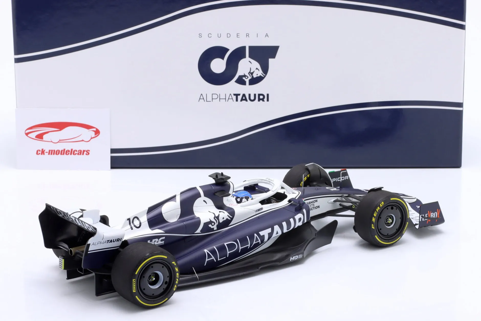 Pierre Gasly AlphaTauri AT03 #10 Bahrain GP Formel 1 2022 1:18 Minichamps