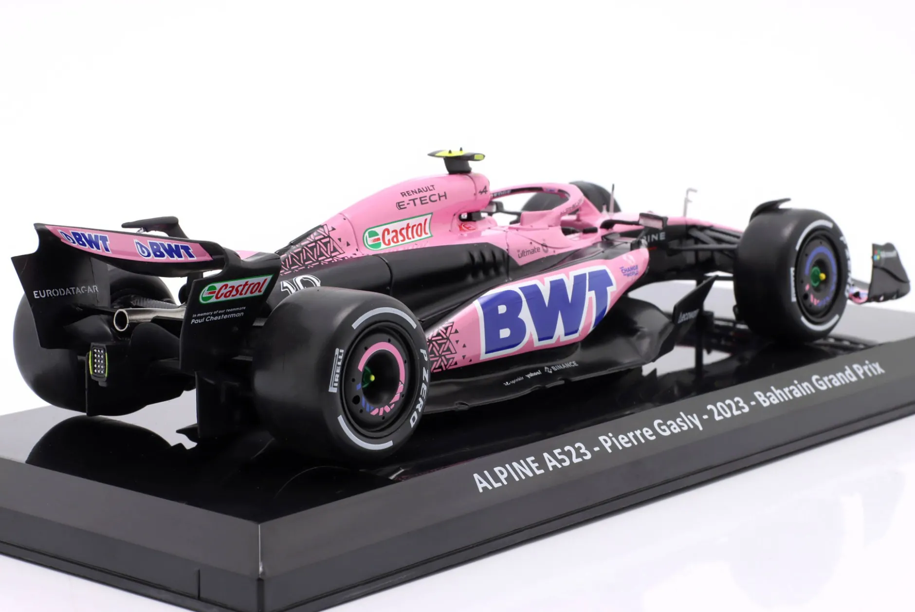 Pierre Gasly Alpine A523 #10 Bahrain GP Formel 1 2023 1:24 Premium Collectibles