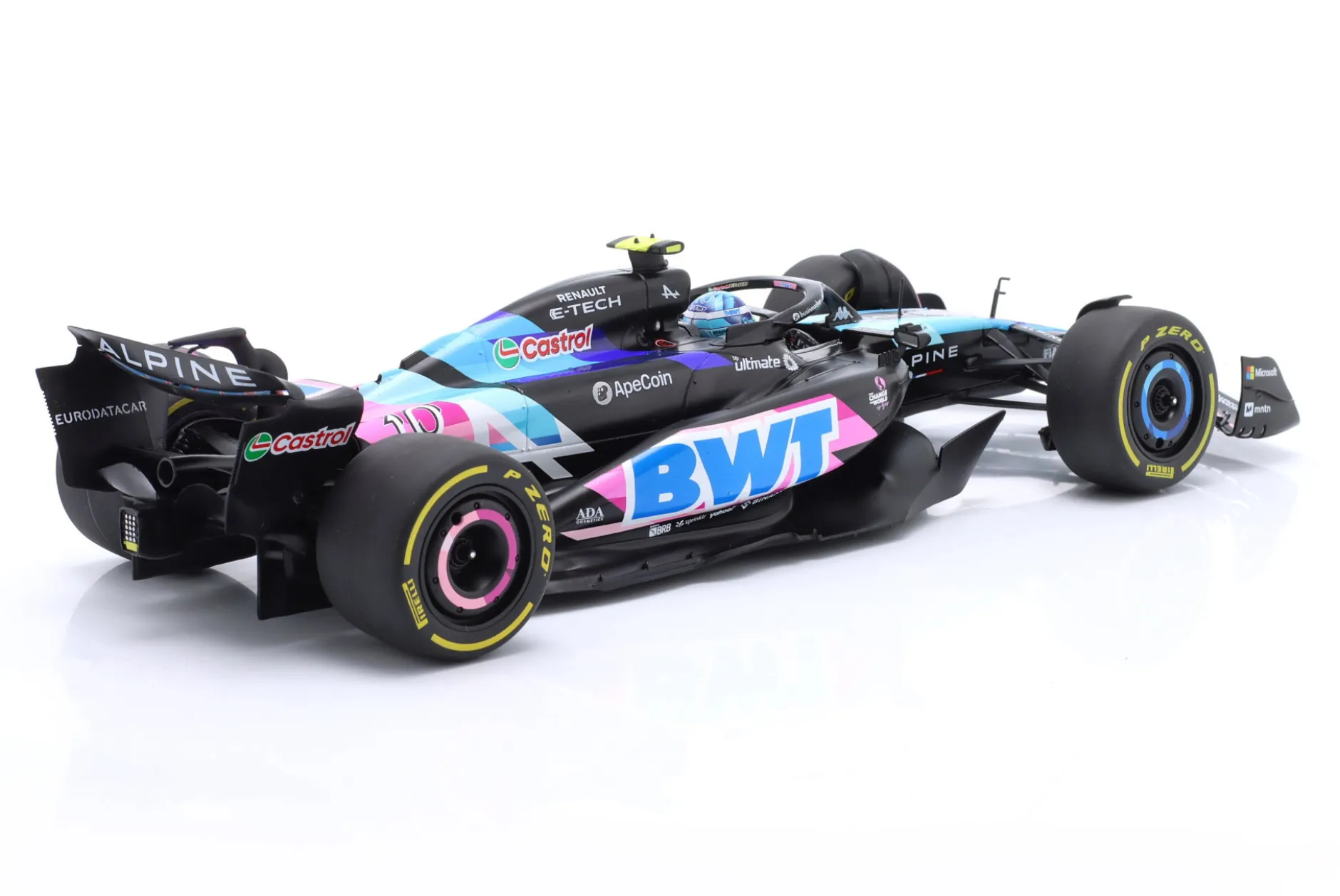 Pierre Gasly Alpine A524 #10 Monaco GP Formel 1 2024 1:18 Solido