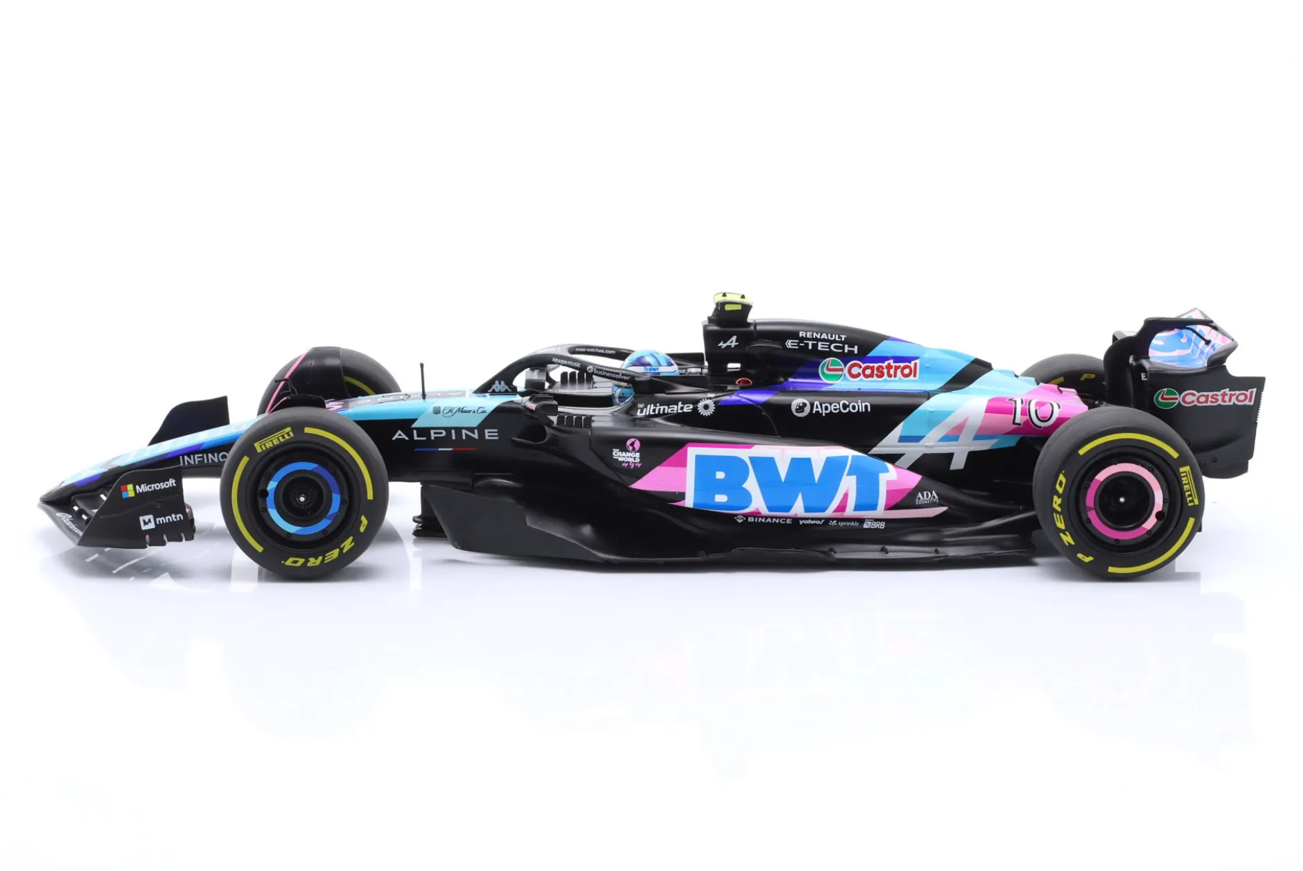 Pierre Gasly Alpine A524 #10 Monaco GP Formel 1 2024 1:18 Solido