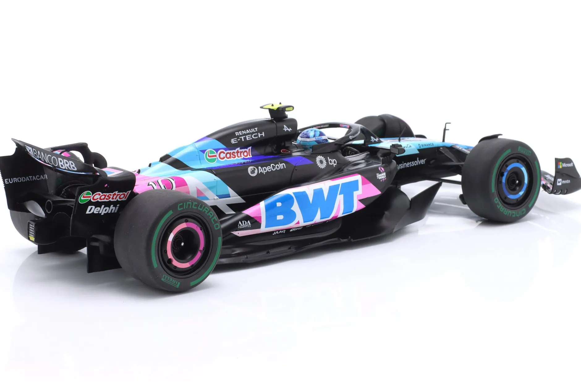 Pierre Gasly Alpine A524 #10 3rd Brasilien GP Formel 1 2024 1:18 Solido