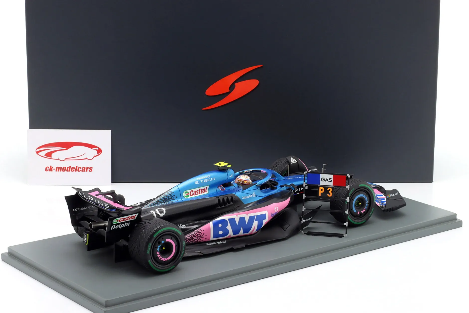 Pierre Gasly Alpine A523 #10 3rd Niederlande GP Formel 1 2023 1:18 Spark