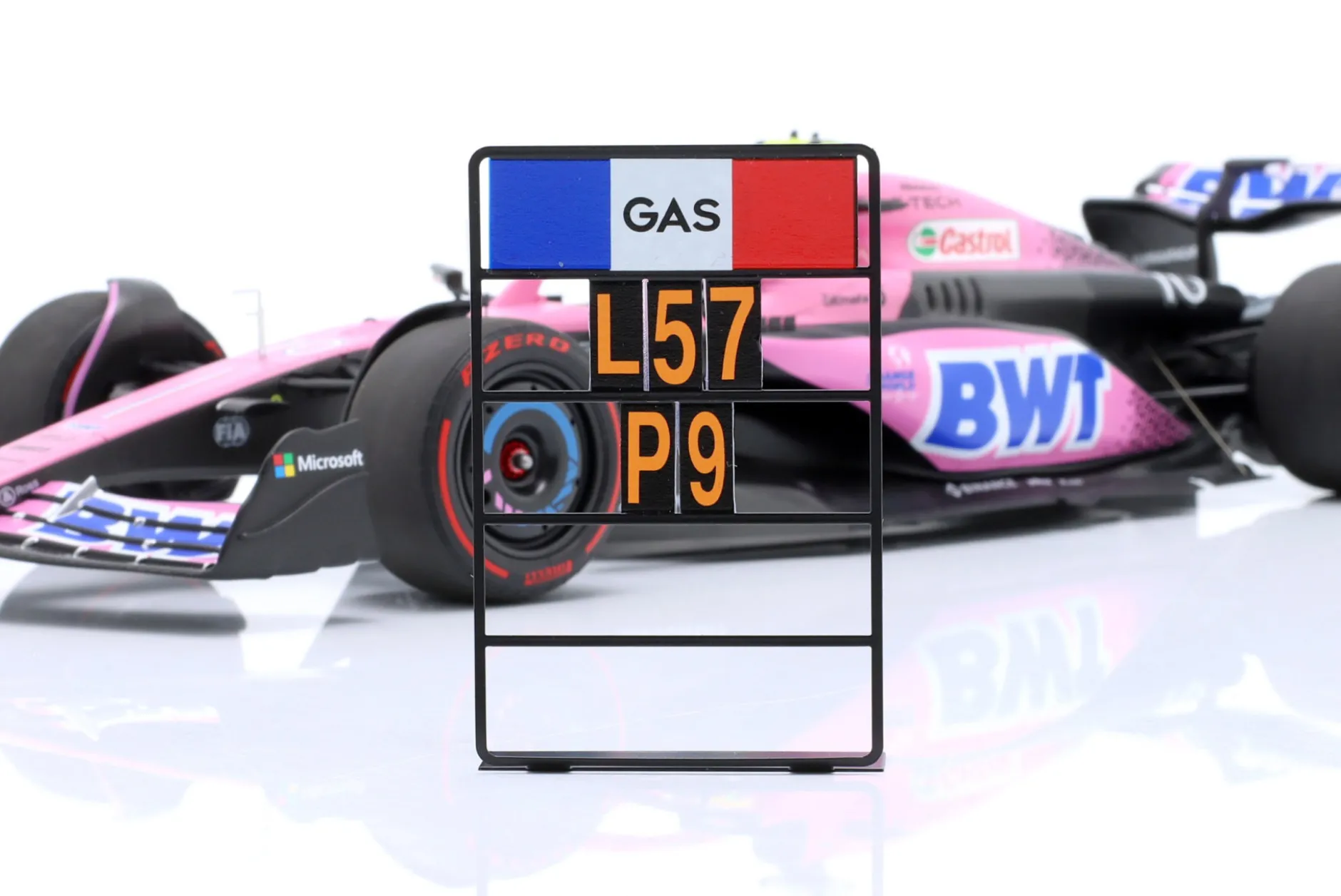 Pierre Gasly Alpine A523 #10 9th Bahrain GP Formel 1 2023 1:18 Minichamps